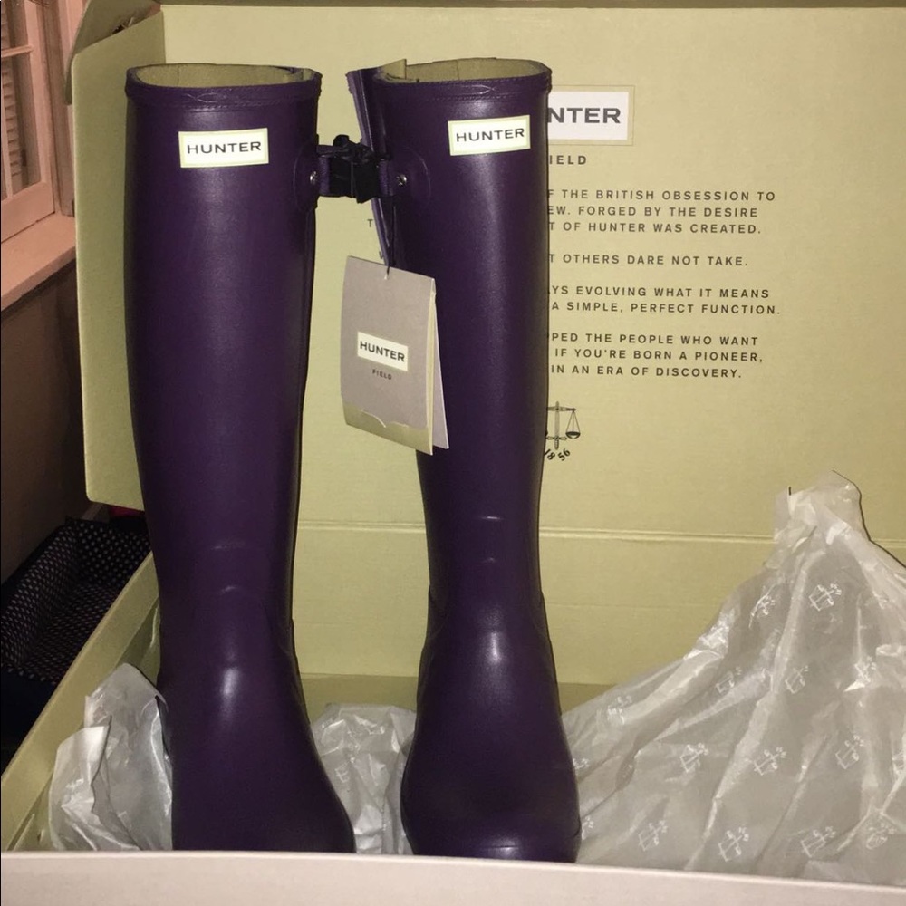 Hunter Norris Field Side Adjustable Boots